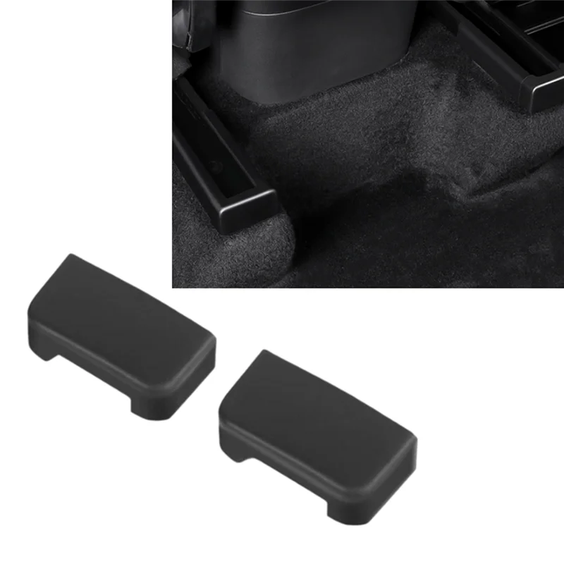 A16P-For تسلا نموذج 3 Y مقعد السيارة السكك الحديدية واقية المكونات الخلفية نهاية غطاء مقعد السكك الحديدية استبدال جزء #4