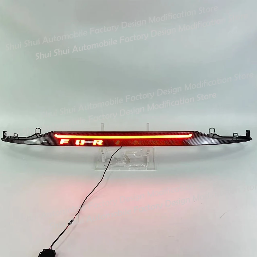 Dynamic LED for Toyota Fortuner 2016-2020 Plug Play Illuminated Brake Lights DRL Penetrating Sign Light Strip Decoration Tuning