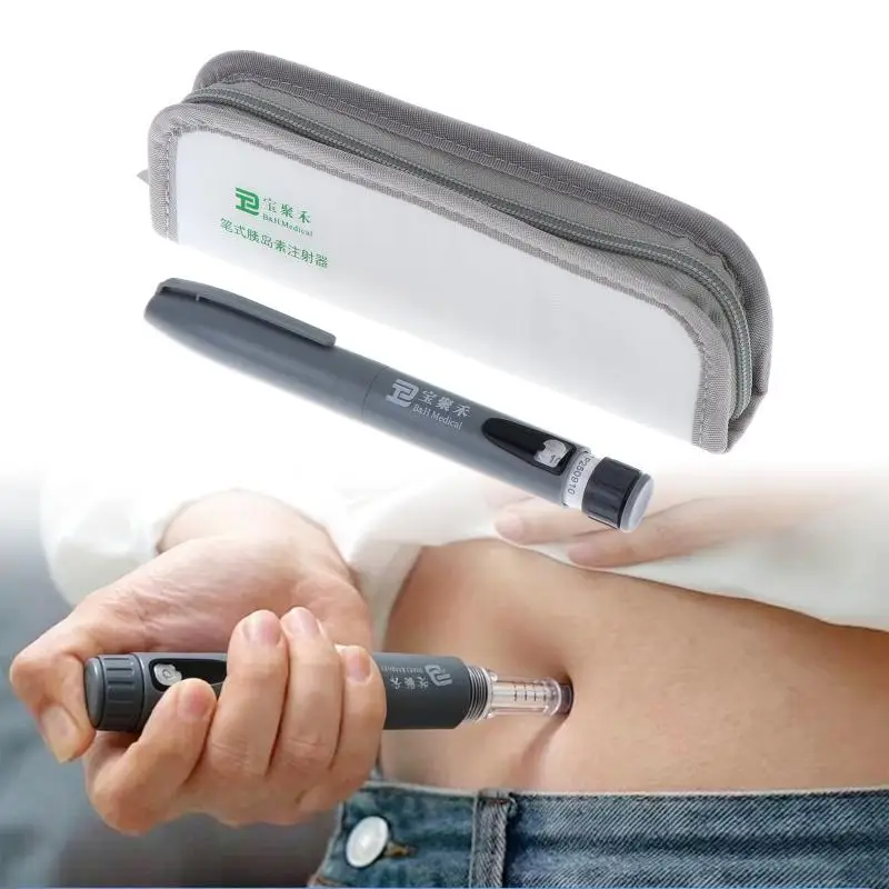 Insulin Automatic Injector Insulin Pen 3ml Suitable For Injection With Storage Bag Reusable Peptide Pen Injector Injection