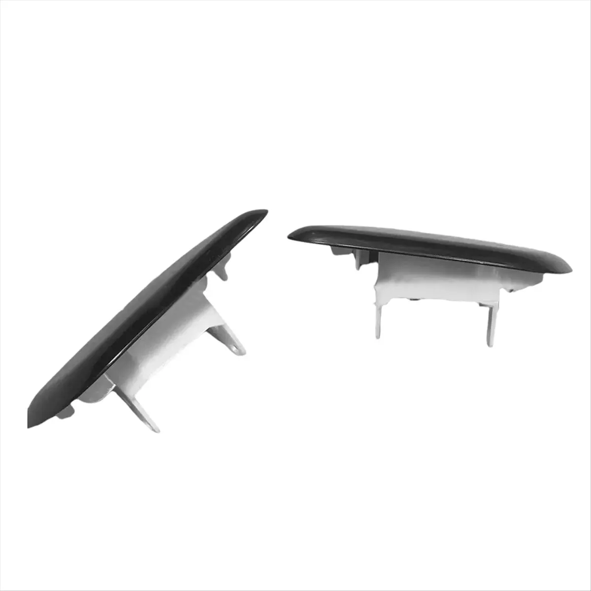 11.111Pair Front Bumper Headlamp Headlight Washer Nozzle Cover Caps for Escape 2013-2016 DV4513L019AA DV4513L018AA