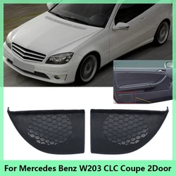 Car Side Hand Door Speaker Cover Trim For Mercedes-Benz W203 CLC Coupe 2Door Horn Cover Trim Speaker Grille Cover