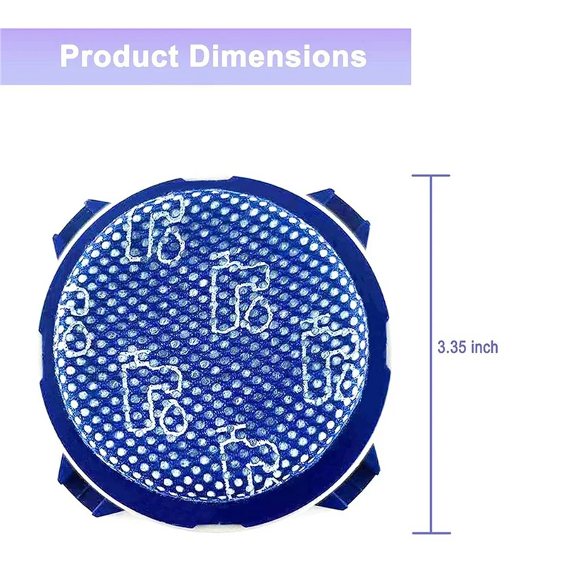 B59B-2X Vacuum Filters For  Jet 75 Jet 90 Jet 70 Jet 75+ Jet 60 Vacuum Cleaner, Replace Part No. DJ97-02649A