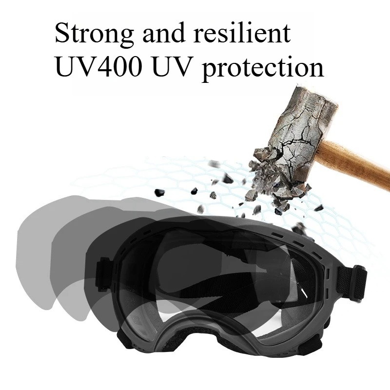 Pet Intelligent Color Changing Glasses Dog Goggles UV Resistant Windproof Outdoor Trendy Pet Sunglasses Dogs Accessories