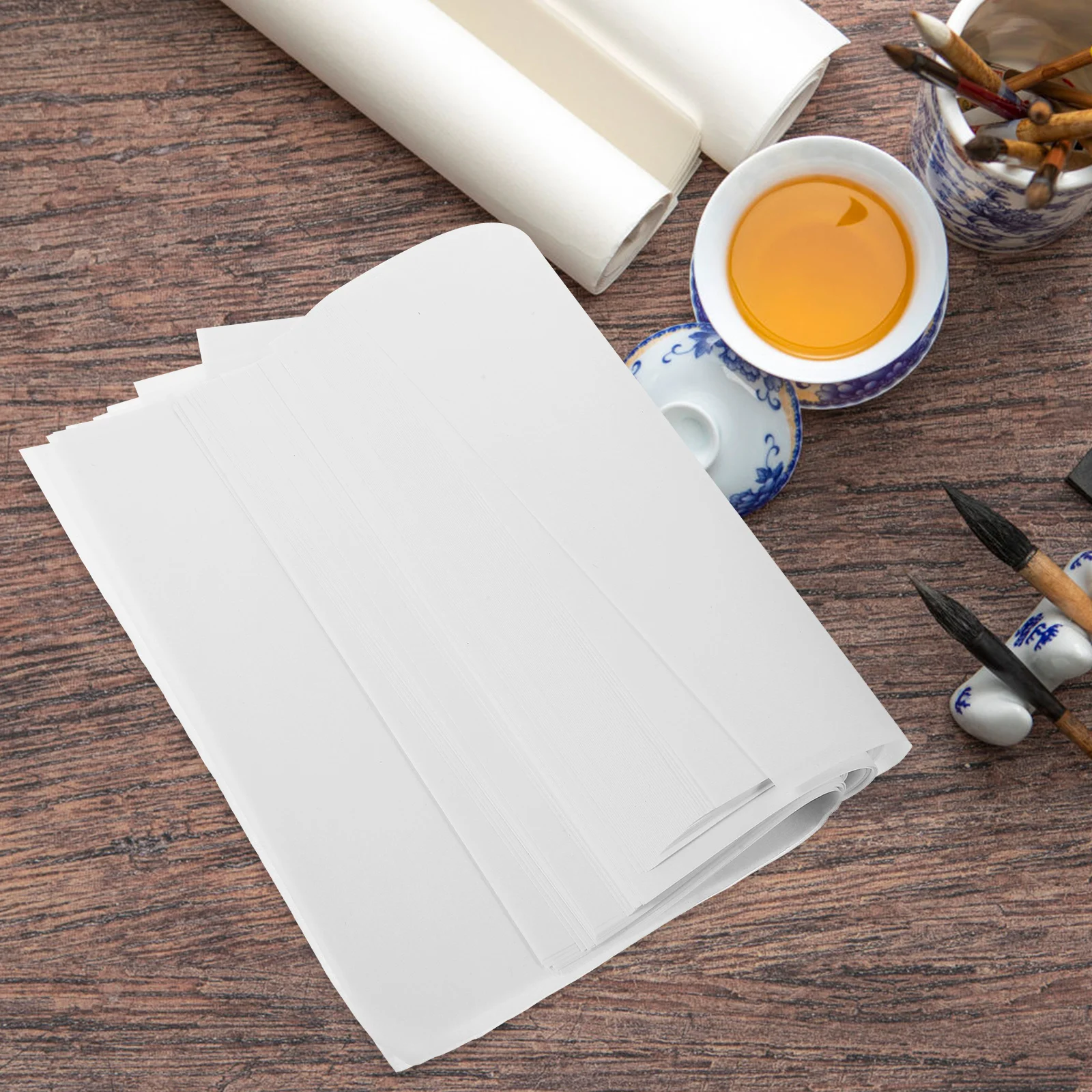 

100 Sheets Chinese Calligraphy Practice Paper Drawing Painting Xuan Rice DIY Craft Paper DIY Drawing Supply