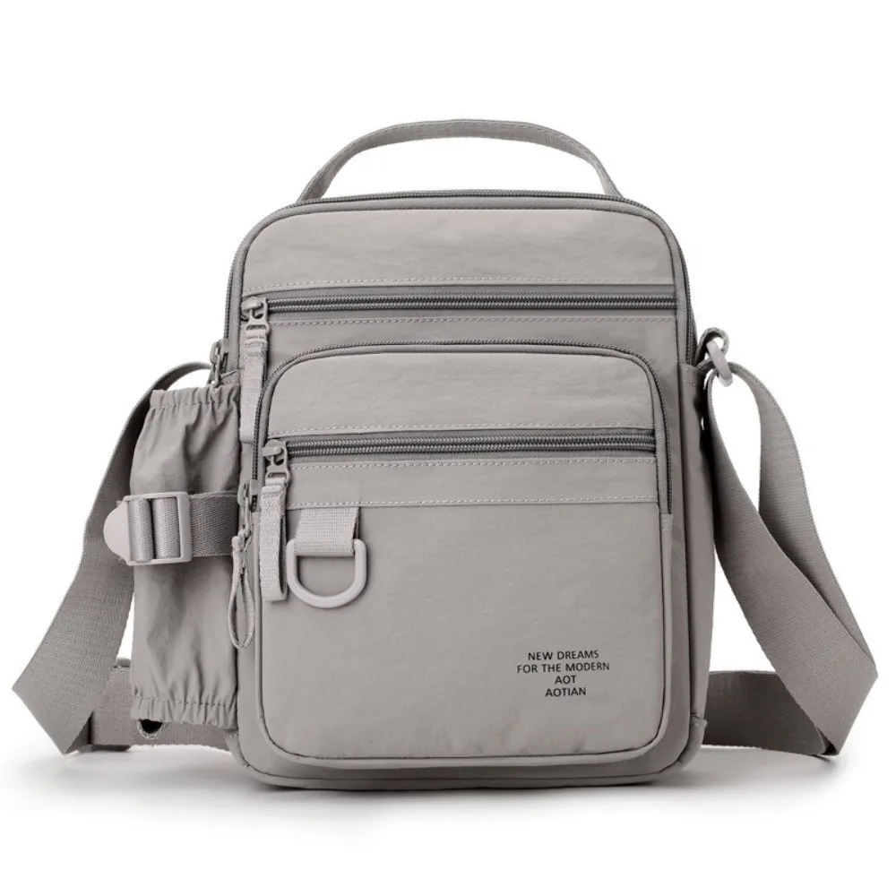 Waterproof Crossbody Bag Oxford Cloth Durable Fabric Men's Handheld Bag Large Capacity Tool Bag Street Trend Briefcase Outdoor