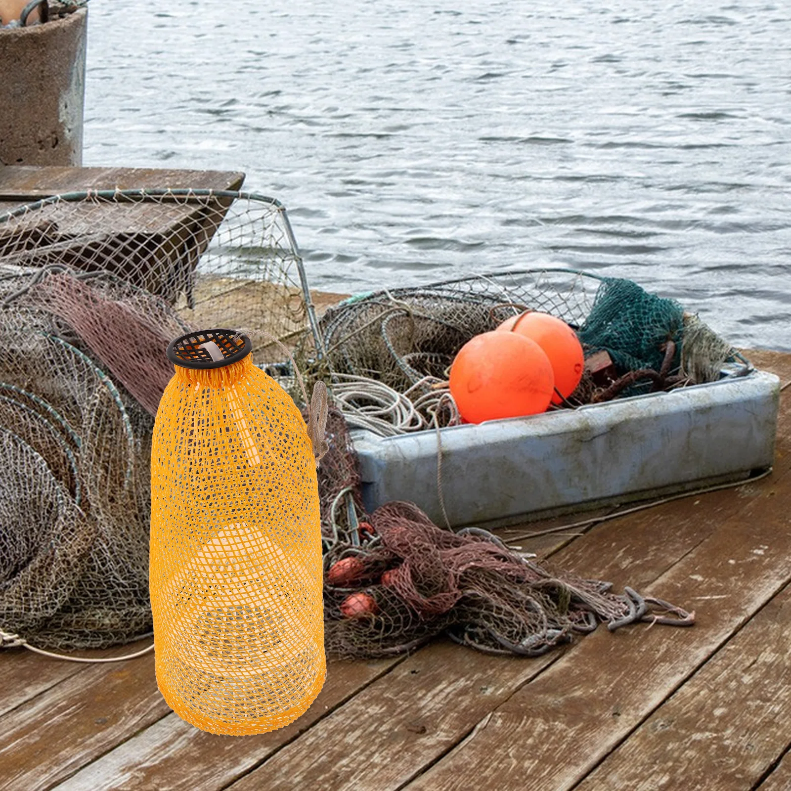 

Multipurpose Fishing Trap Foldable Catch Shrimp Crabs Eels Loaches Sturdy Plastic Mesh Design Portable Folding Structure