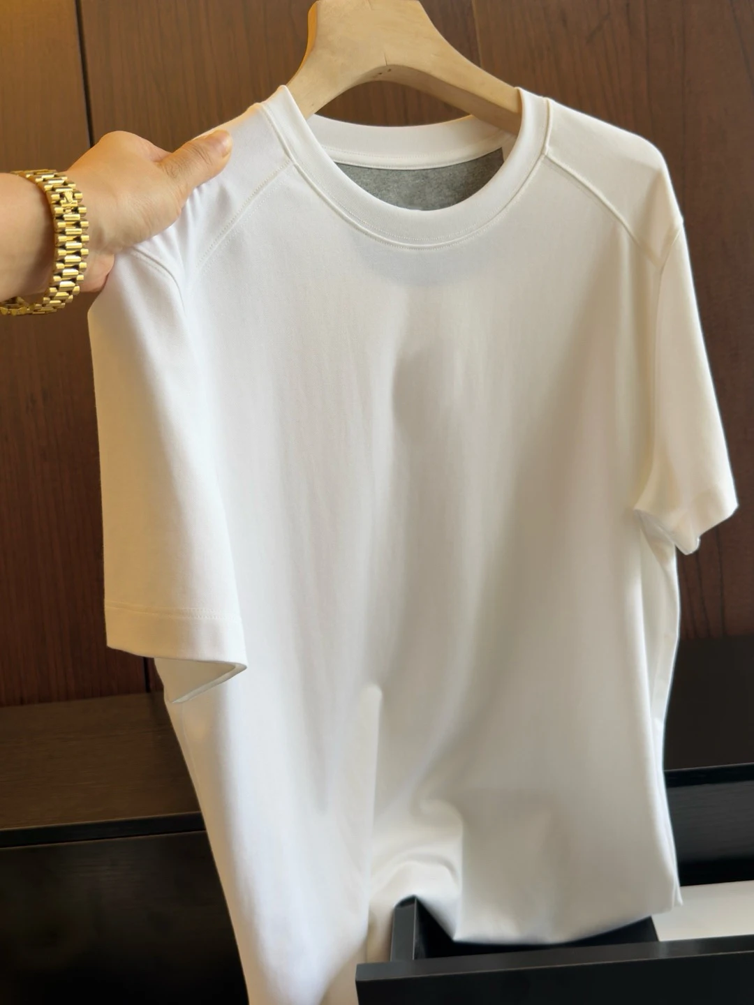 

LigentlemanBC Casual Cotton round Neck Short Sleeve T-Shirt Men's Summer Breathable Comfortable Fashion Urban Style Top