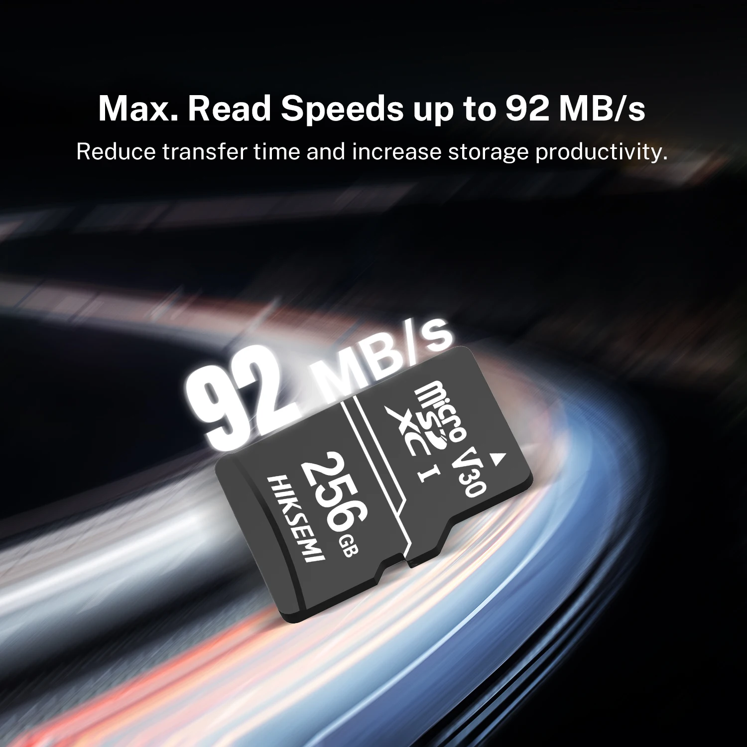 HIKSEMI NEO HOME TF Card | MicroSDHC/MicroSDXC Memory Card (128G/256G) - V30 Class 10 C10, Compatible with Camera, Tablet & Phone