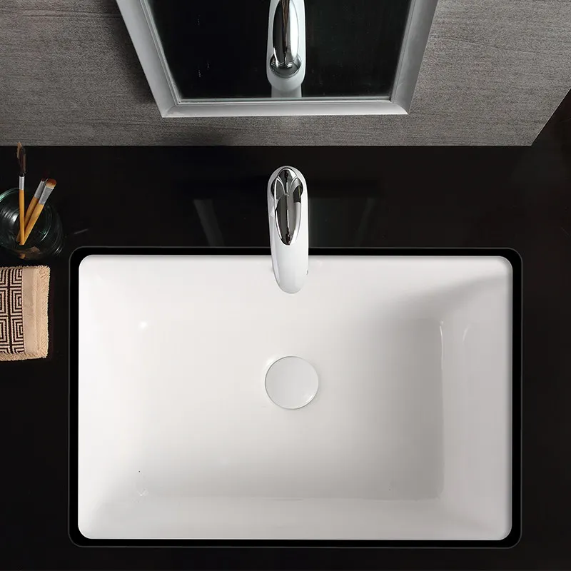 Small size deepened under-counter basin washbasin ultra-deep embedded wash basin balcony small stone under basin