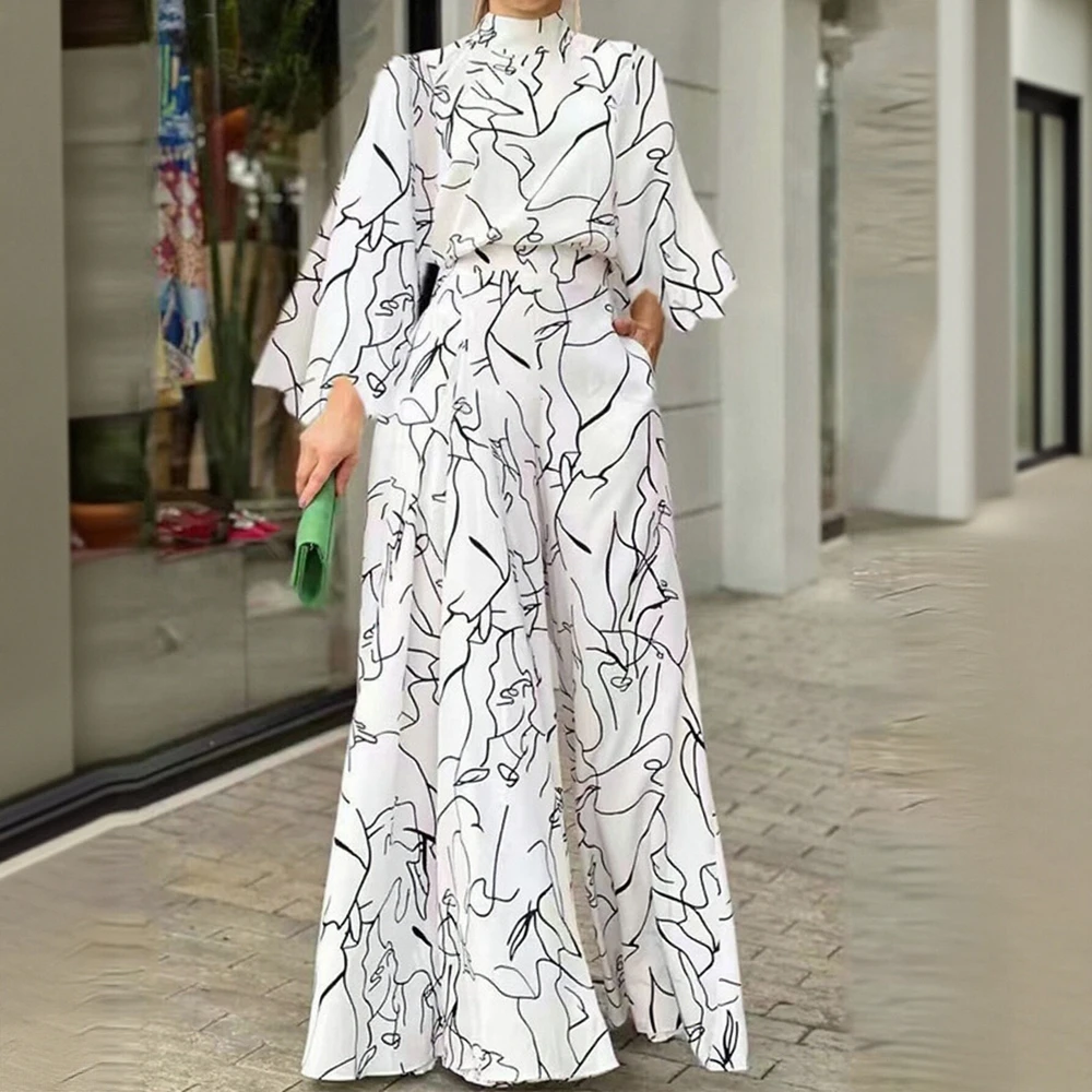 Casual em torno do pescoço macacão elementos decorativos absent fit estilo feminino tudo-em-um calças compridas moda roupas confortáveis