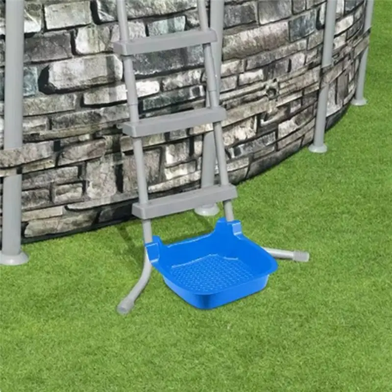 Poolside Foot Bath Non Slip Foot Soak Tray Footbath Basin Installed On Pool Ladder Wash Sand & Dirt Before Entering Eco-Friendly