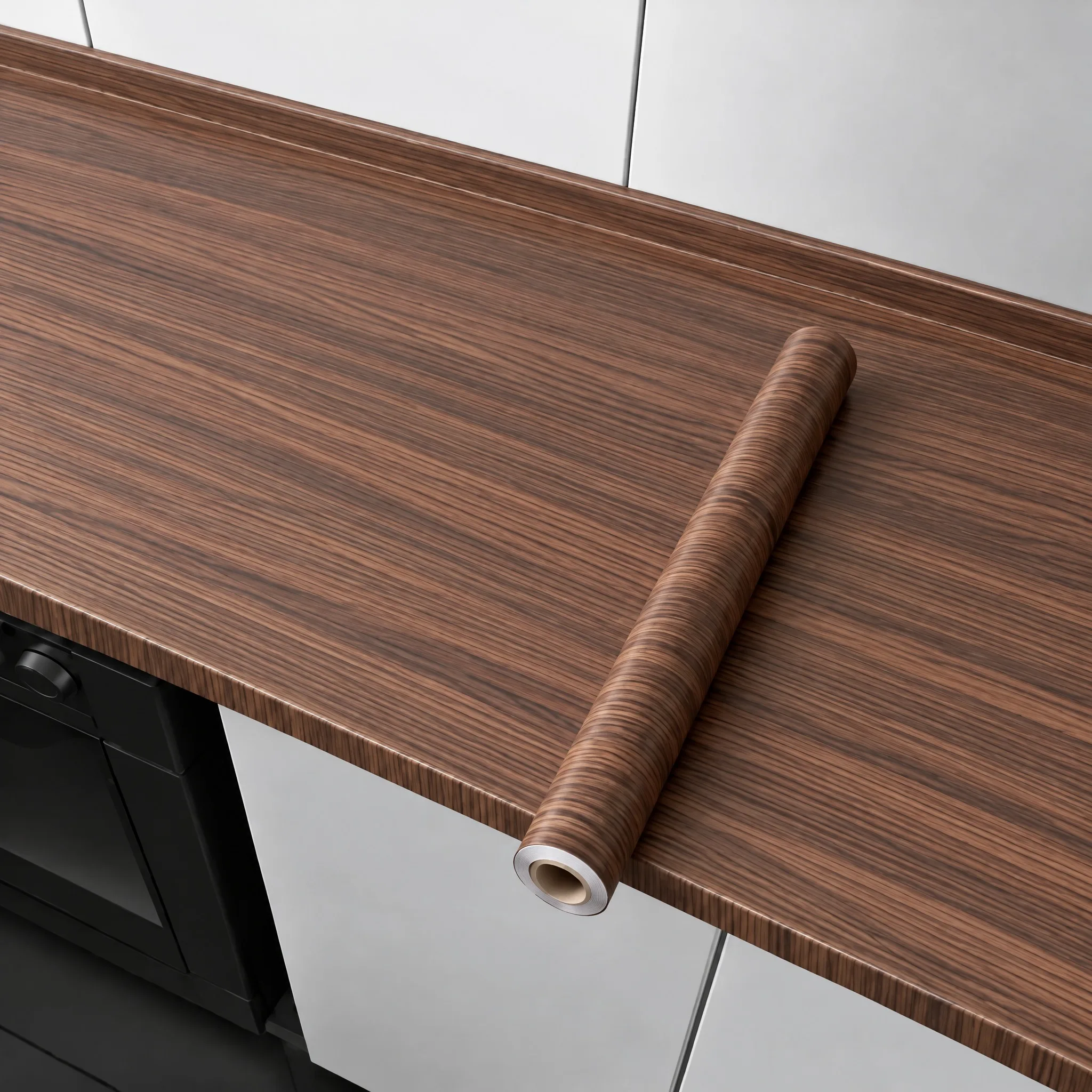 Vinyl Self-Adhesive Waterproof Wood Wallpaper Stickers for Wall Furniture Renovation Film PVC Wallpapers for Bedroom Home Decor