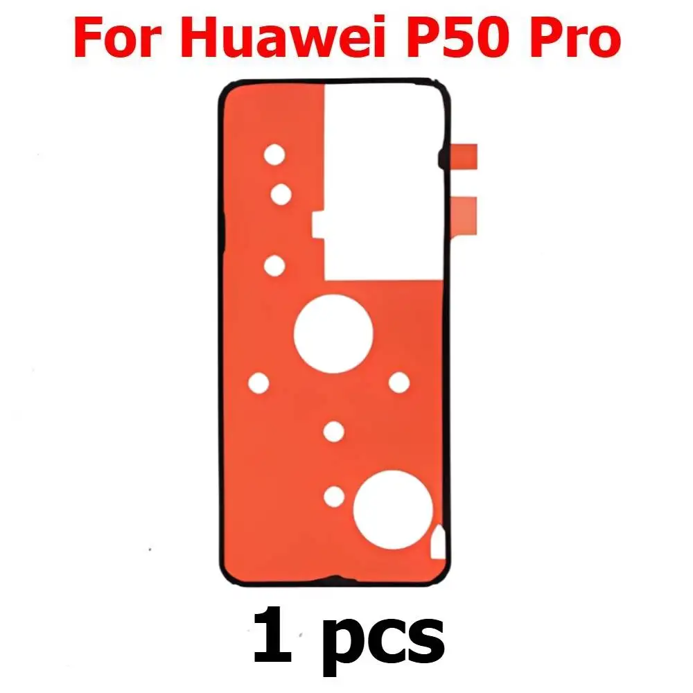 Battery Door Adhesive For Huawei P50 Pro P50Pro Battery Back Cover Tape Housing Adhesive Seal Sticker Glue Phone Parts