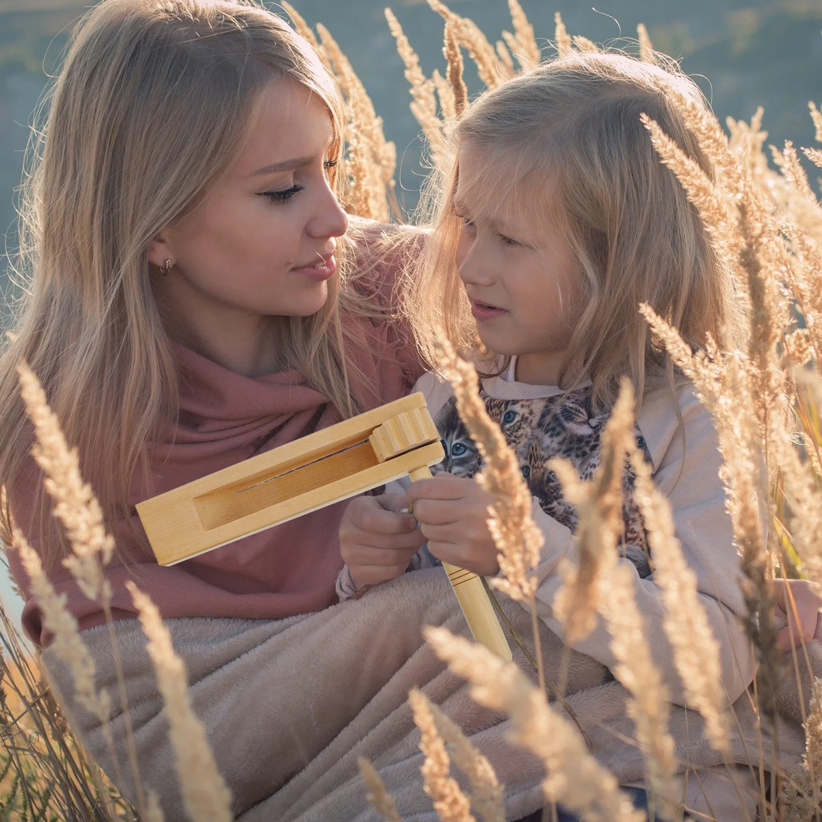 Pomoc dydaktyczna do nauki gry na kastanetach dla dzieci, zabawki muzyczne dla dzieci, drewniane instrumenty dla niemowląt