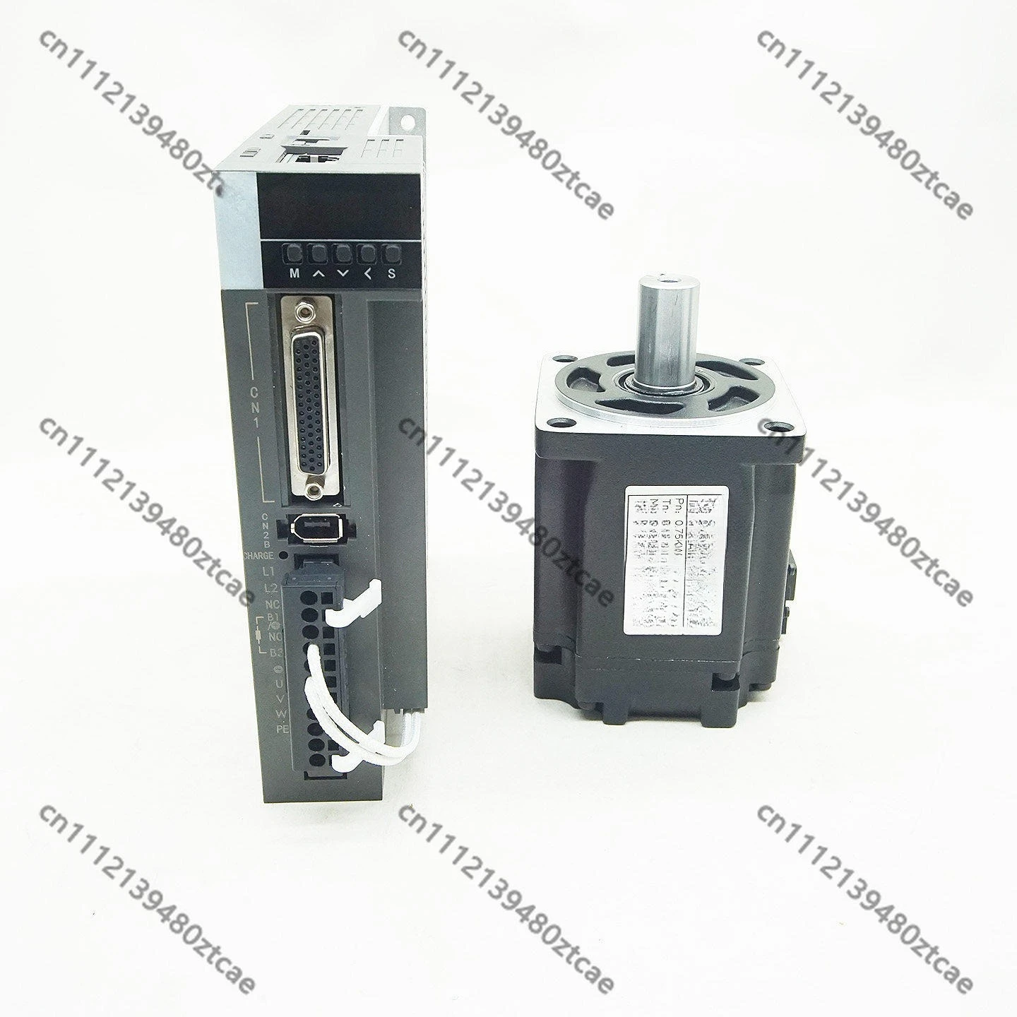400W~2.3KW Magnetic Encoder AC Servo Motor Set EtherCAT RS485 Bus High Precision Servo Kit