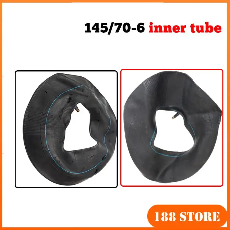 145/70-6 Innenschlauch, kompatibel mit 5.00-6 13X5.00-6 Reifen, Innenschlauch für Rasenmäherreifen, robust