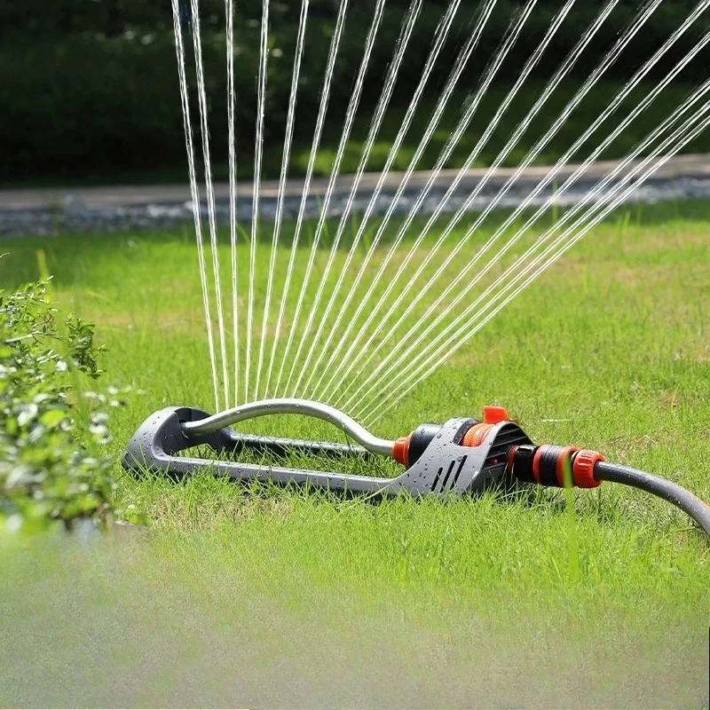 Automatic Watering, Adjustable Left and Right Swing Sprinkler, Park Garden Lawn Irrigation
