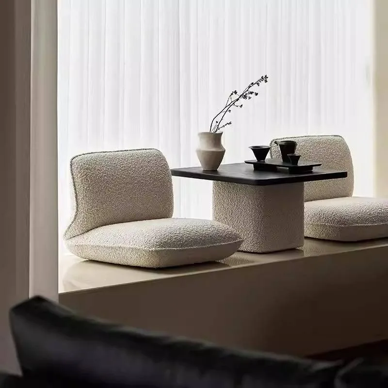 

Japandi Beige Living Room Chairs Lounge Designer White Modern Living Room Chairs Adult Relaxing Sillones Modernos Room Furniture