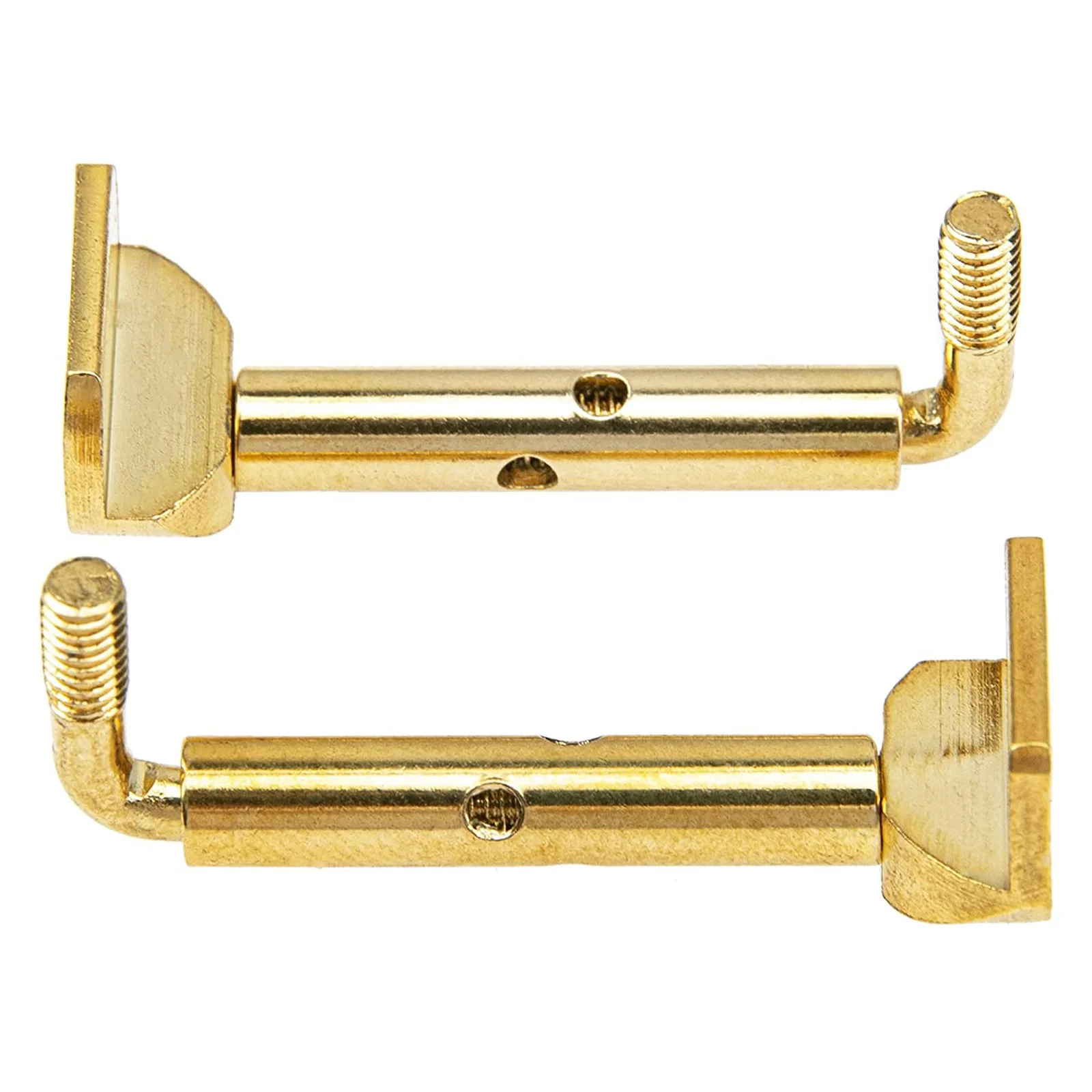 2Pcs Alloy Violin Chinrest Screws Violin Chin Rest Clamps Accessories for 4/4 3/4 Violin