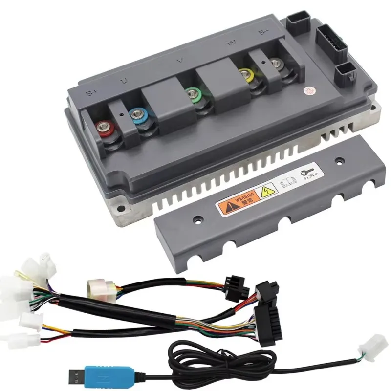 

VOTOL EM150 180A 72490 Electric Motorcycle Scooter Sine Wave Brushless DC Hub QS Programmable In-drive Spoke Motor Controller