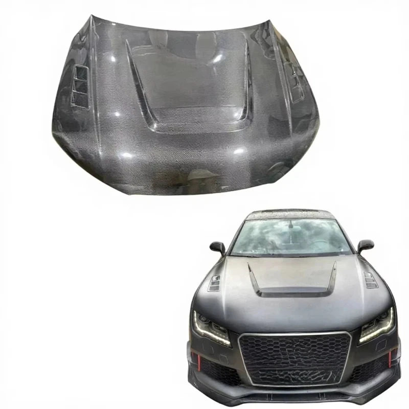 

For A7 S7 11-18 High Quality Carbon Fiber Hood Body Kit