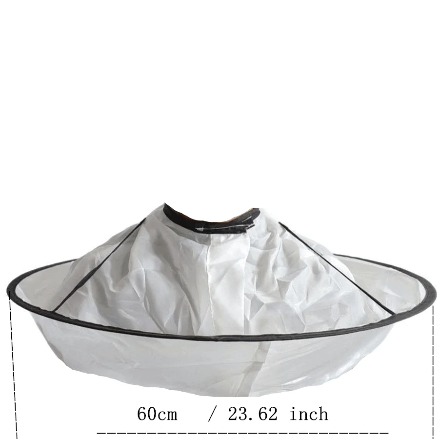 Professional salon-grade hairdressing cape—non-stick, adjustable neck duster, suitable for stylists and barbers image 2