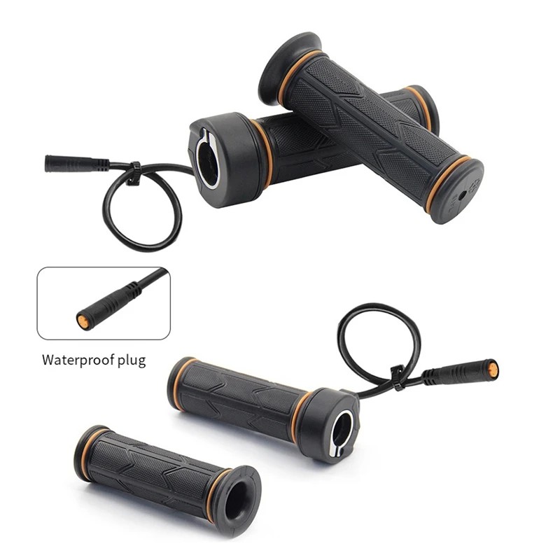 Electric Bicycle Twisting Throttle Grip E-Scooter E-Bike Turn Handle Grip Speed Accelerator For Bafang Mid Drive Motor Durable