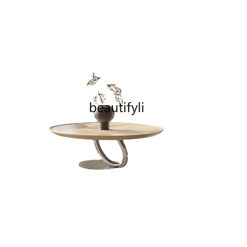 

zq Coffee Table High-Grade Tea Table Small Apartment Home Tea Table Combined Tea Table Stainless Steel Coffee Table