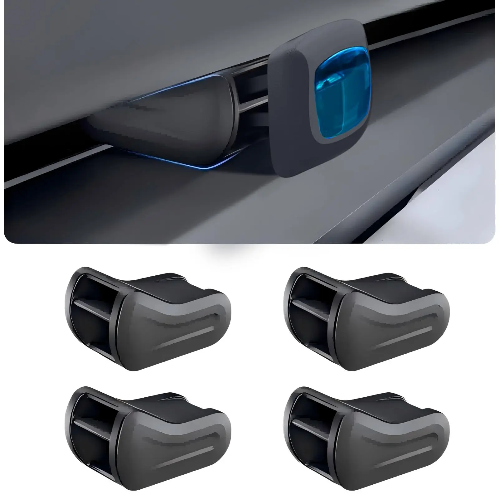 For Tesla MODEL 3 Highland Y Launch 2025 Air Freshener Adapter Air Outlet Aromatherapy Clip Silicone Car Air Vent Fragrance Clip