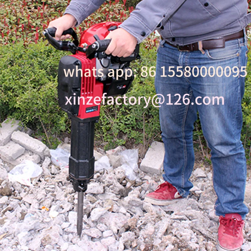 Customizable Handheld Red Eagle Rock Drill Handheld