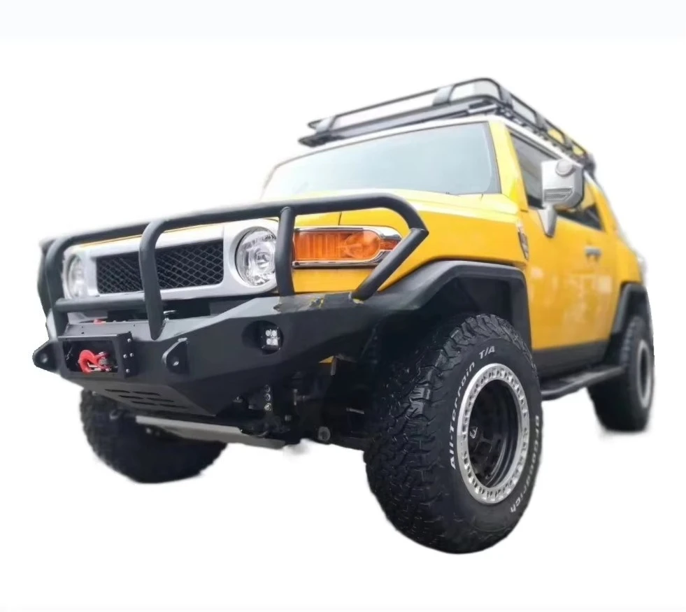 Off-road Heavy-Duty Rescue Winch Bull Bar for FJ Cruiser