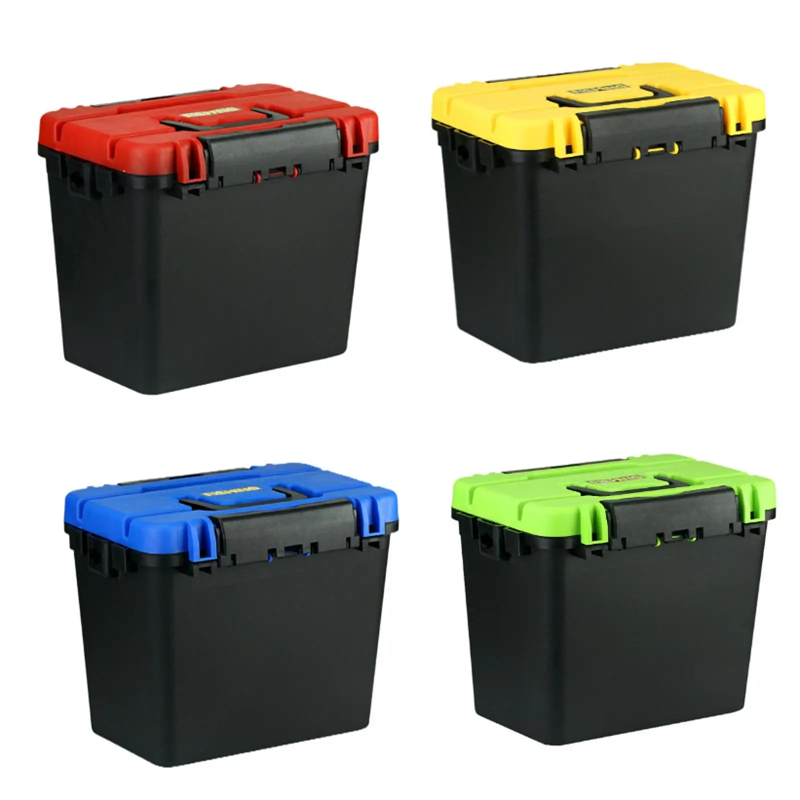 

Fishing Tackle Storage Box with Lid Thickened Large Capacity Water Resistant Seatable Fishing Seat Box Seatbox Lure Fishing Box