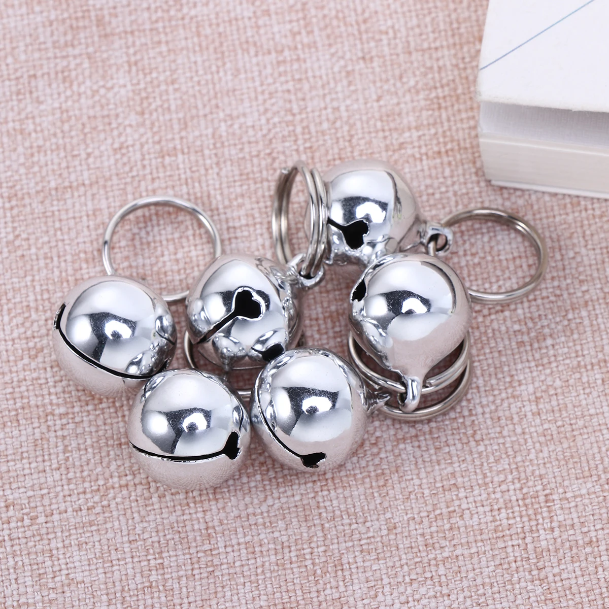 

6 Pcs Pet Bell Pendants Accessory Music Small Craft Bells Charms Dog Ringing Baby