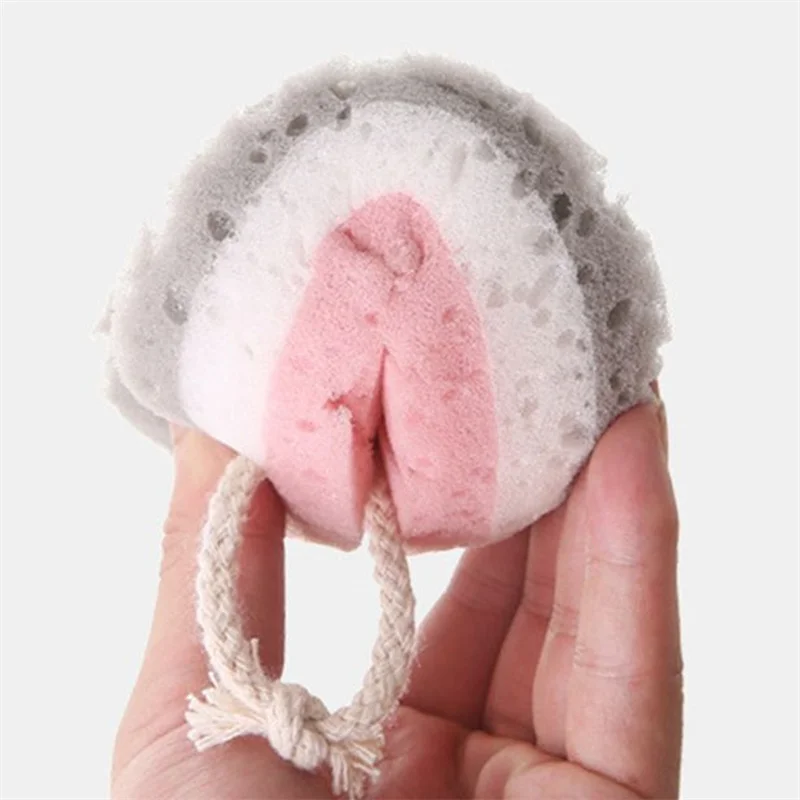 1-5PCS Sponge Bath Ball Shower Rub For Whole Body Exfoliation Massage Brush Scrubber Body Brush Sponge Brush Bathroom Accessory
