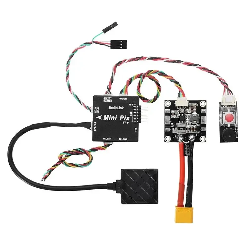 Radiolink Power Module XT60 Plug for Mini PIX Pixhawk Flight Control Vibration Damping Racing Quadcopter Drone Accessories RC
