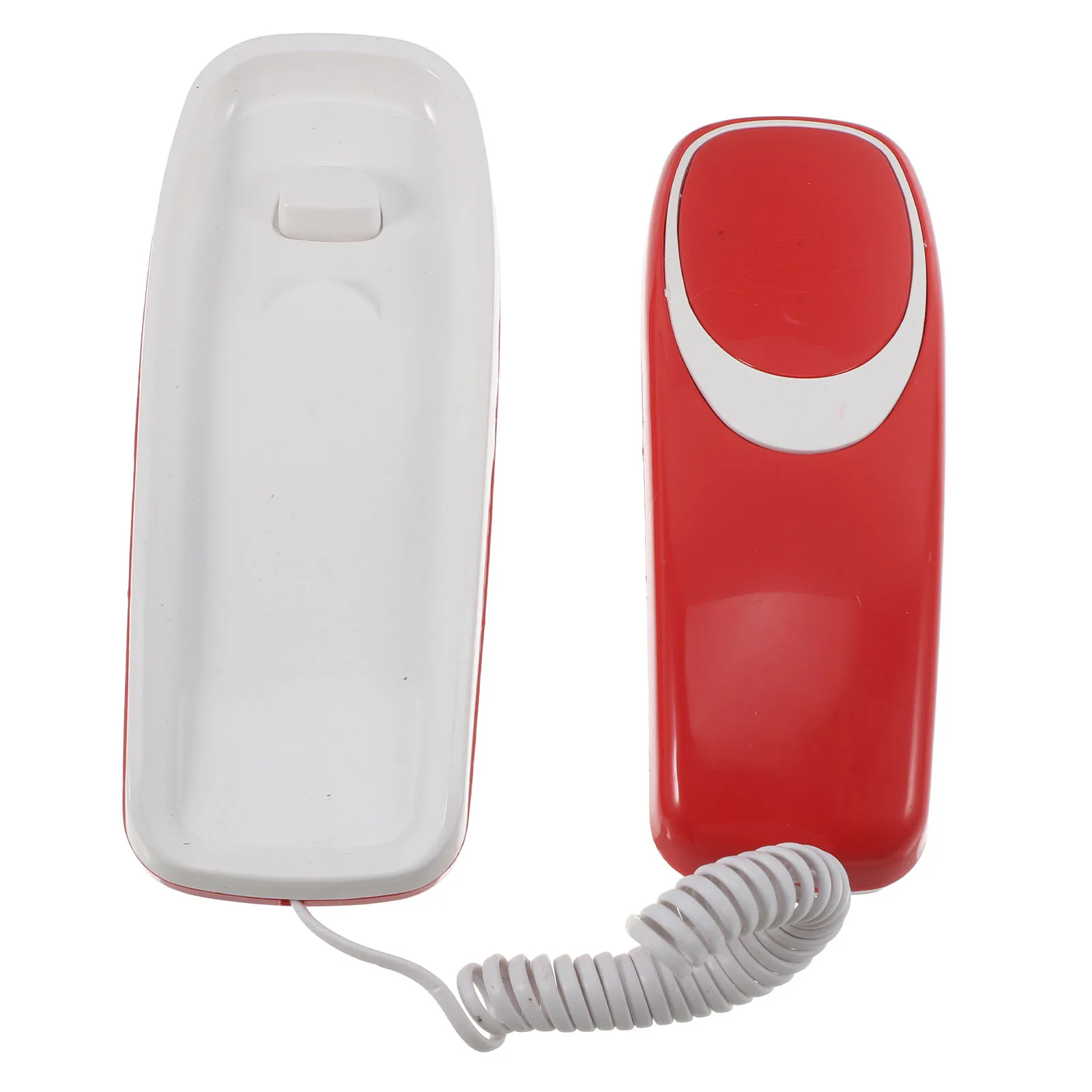 

Small Child Landline Extension Kids Play Phone Telephone Toy for Household Pretend Toddler Plastic Children's