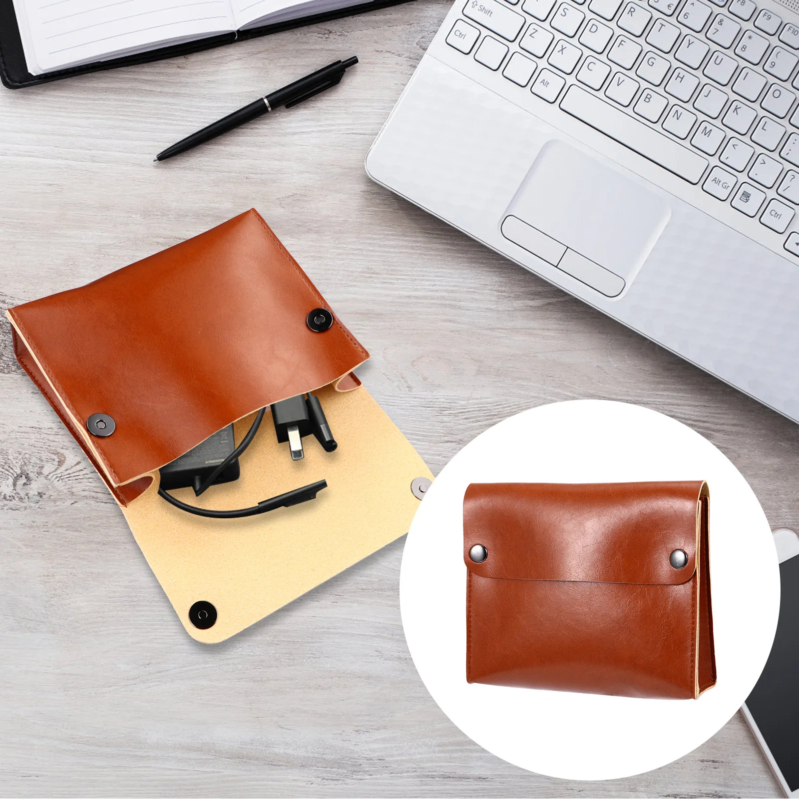 

Durable Power Storage Bag Large Capacity Organizer For Travel Home Use Protective Case For Adapters Earphones Digital