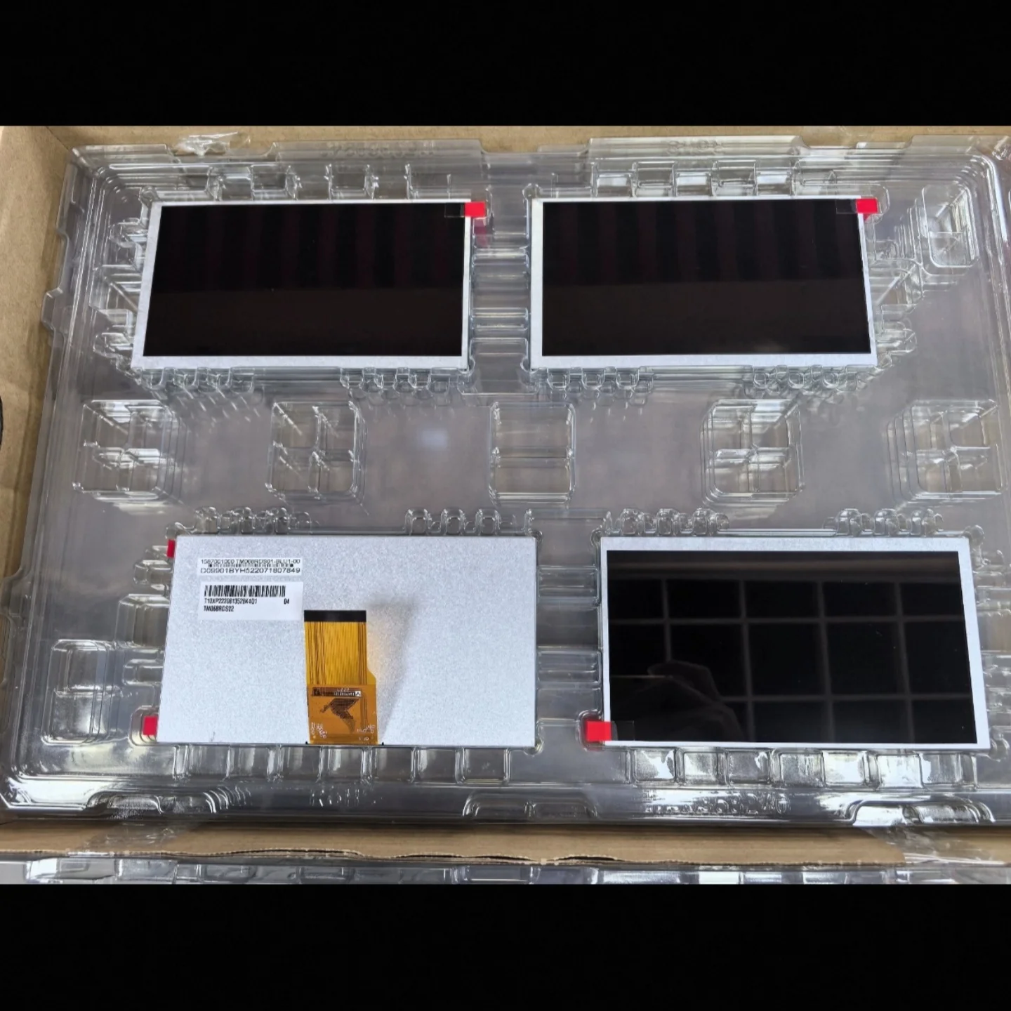 Tela LCD original de 6,8 polegadas TM068RDS02 adequada para indústria automotiva