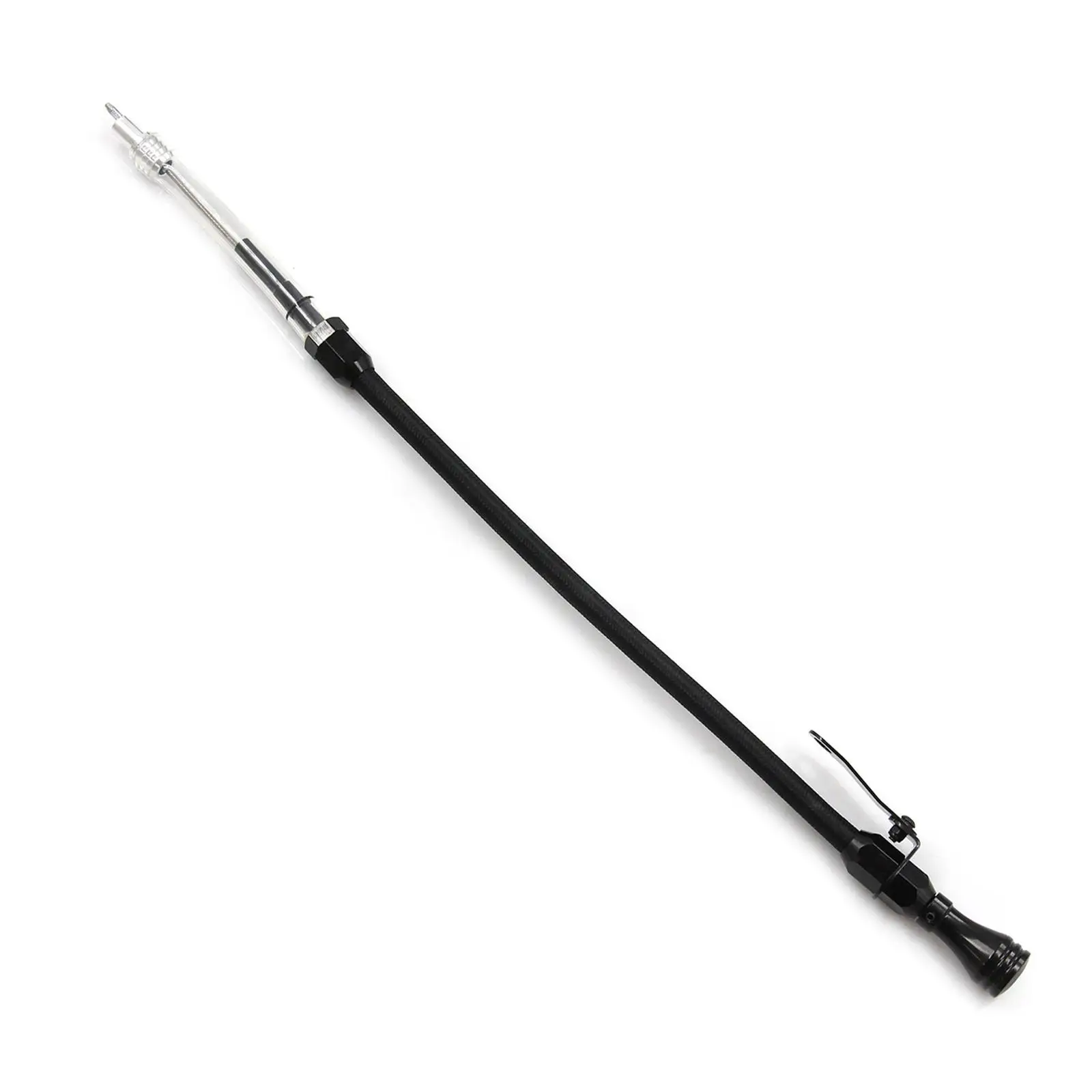 Flexible Oil Dipstick Black Metal Replace Parts High Quality Durable for LSX LS1 LS2 LS2 LS6 4.8L 5.7L 6.0L 6.2L