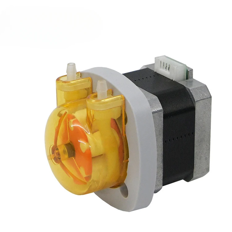 

Peristaltic 24V Stepper Motor Miniature Water High Precision Self-Priming Small Water Pump 12V Bass