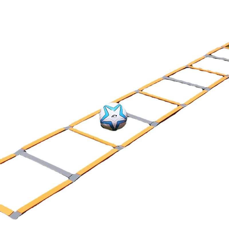 Fixed ladder, rope ladder, soft ladder, step coordination training equipment, fitness ladder, grid physical training, rope ladde