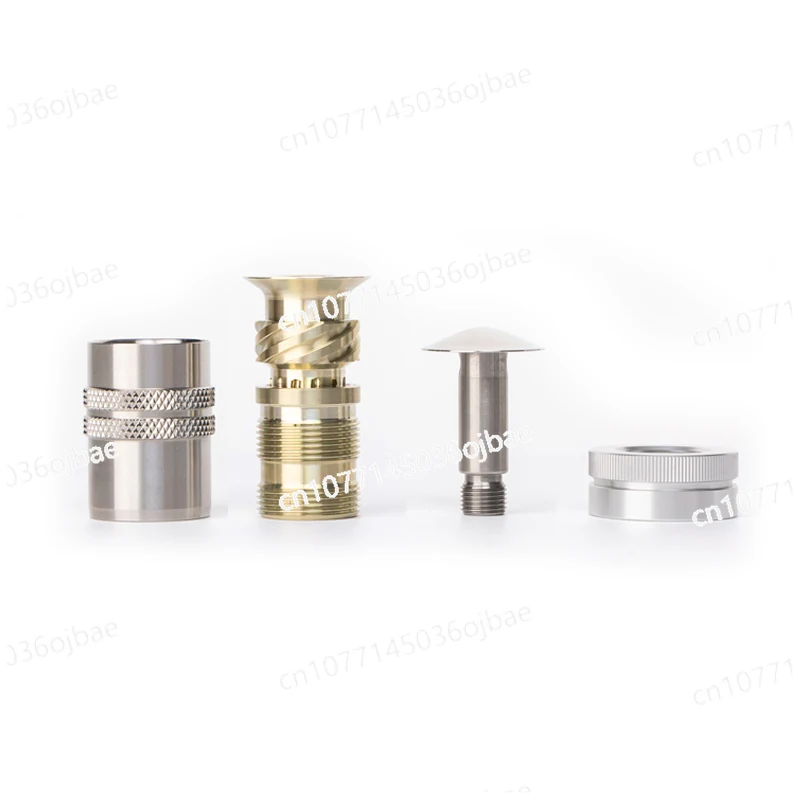 

White Iron Nozzle Liquid Electrostatic Gun Nozzle, Paint Gun Head Atomizing Cap, Accessories