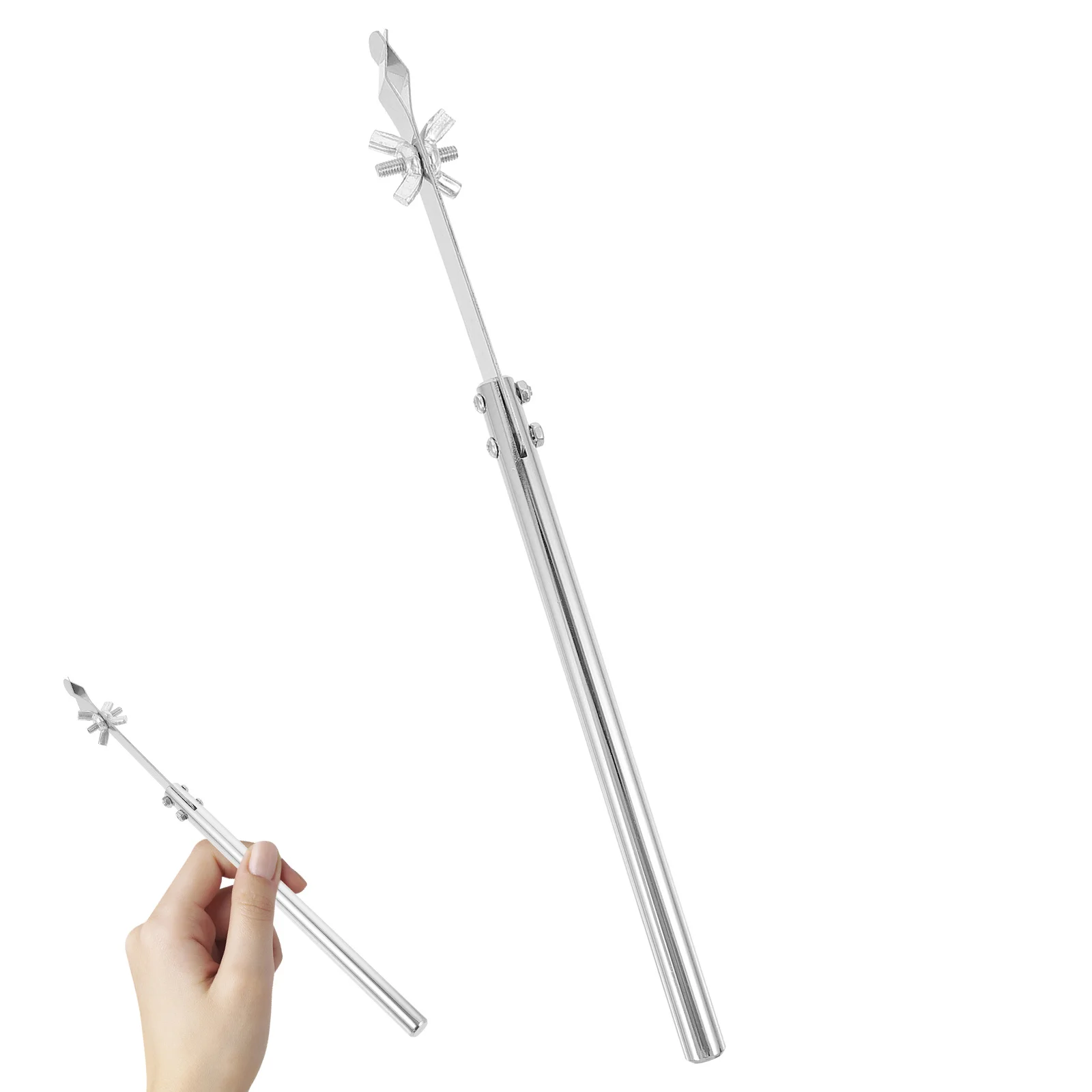 

Heavy Duty Thermometer Clip Metal Precision Mount for Science Labs Home Experiments Educational Use Laboratory Accessories