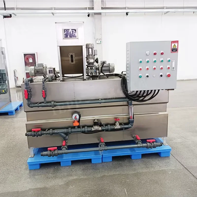 High Capacity Sewage Treatment Solid Powder Acid Resistant Chemical Dosing Mixture Coagulant tank Wastewater Equipment
