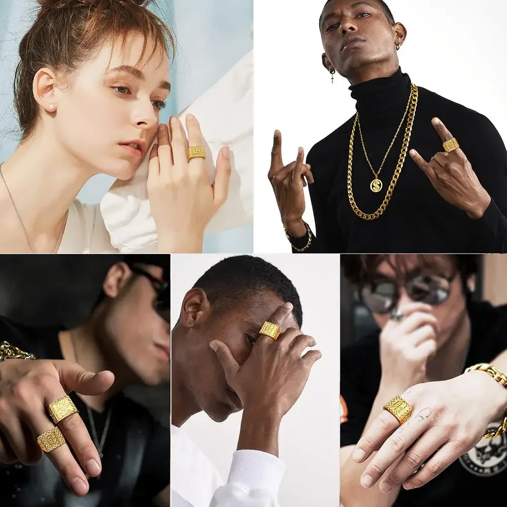 Ring Rich Luck Wealth Fortune Best Wish Ring Adjustble Size 7-11 Asian Traditional Style Wedding Party Accessory Jewelry