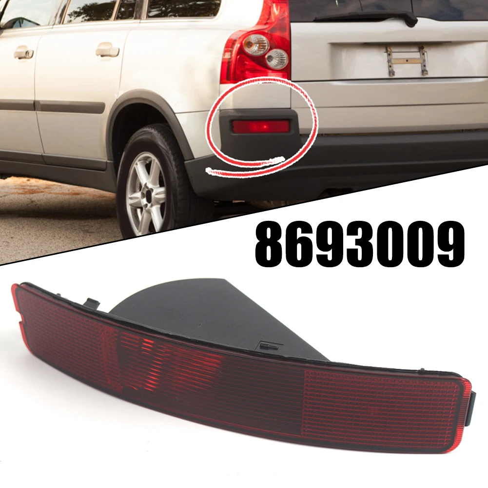 Red Rear Bumper Tail Central Fog Lamp Reverse Reflector Brake Lights For Volvo XC90 2003-2006 8693009 8693008 8693012