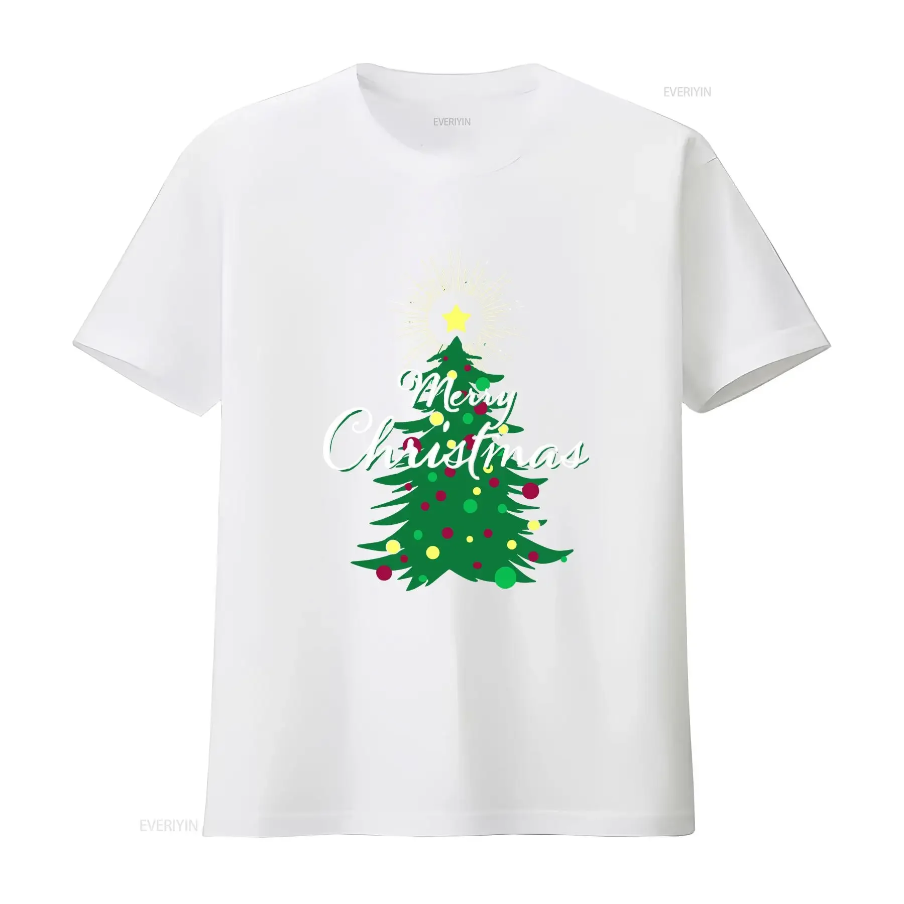 تي شيرت نسائي لحفلات عيد الميلاد المجيد والعائلة وعيد الميلاد باللون الأسود X كبير عتيق مغسول ومسامي أنيق وناعم ومريح