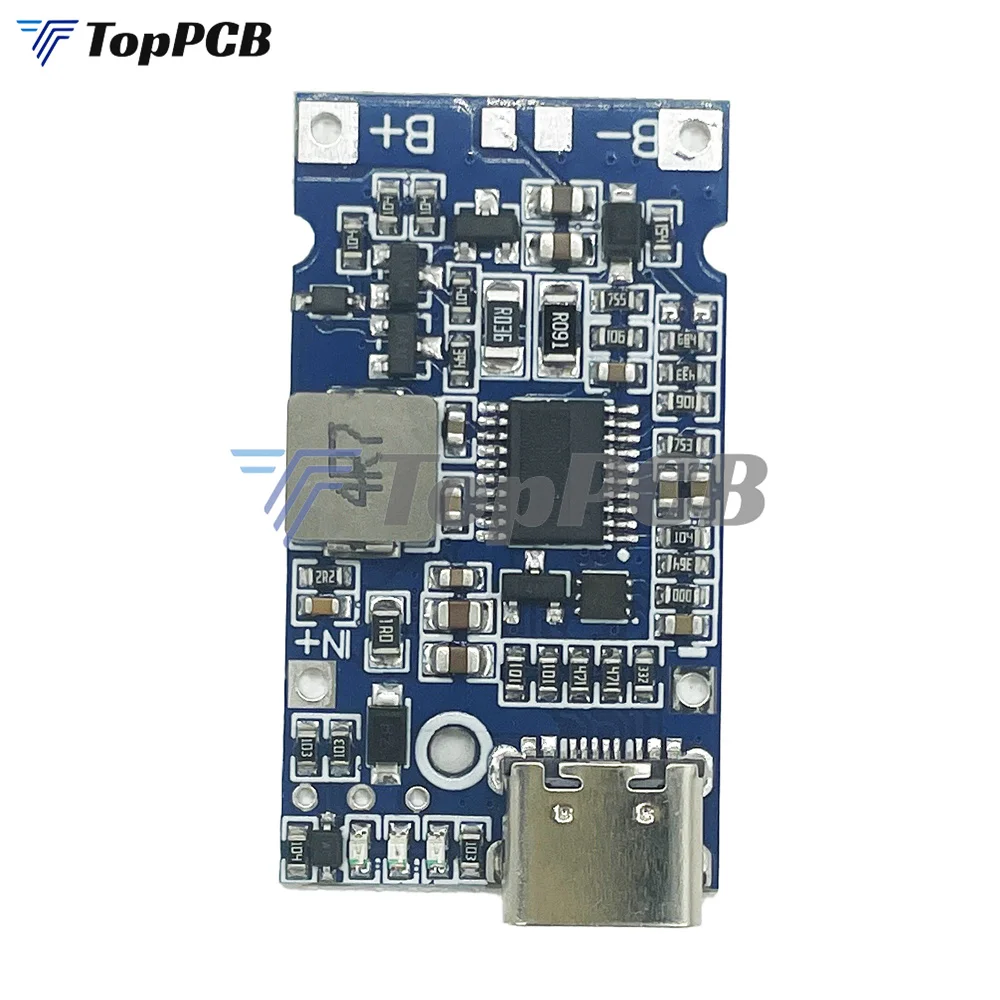 2S 3S 4S Type-C USB 4.5V-15V Step-Up Buck QC Fast Charging Charger Module for 18650 Lithium Battery With Temperature Protection