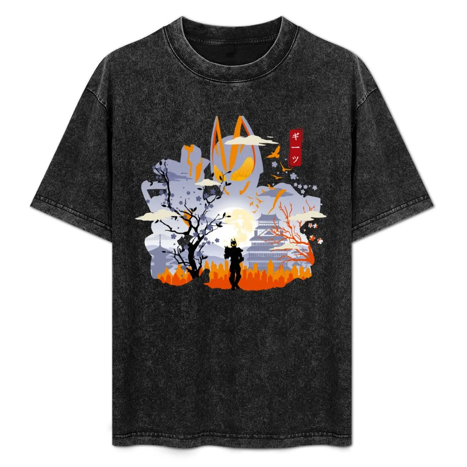 

Kitsune Geats T-Shirt Halloween Theme T-Shirt
