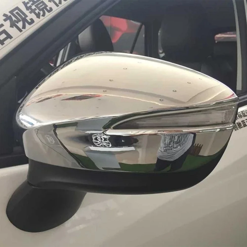 Chrome Carbon For Mazda CX5 CX4 CX3 Car Side Mirror Rearview Tuning Mirror Decoration Cover Trim 2012 - 2015 Styling Accessories